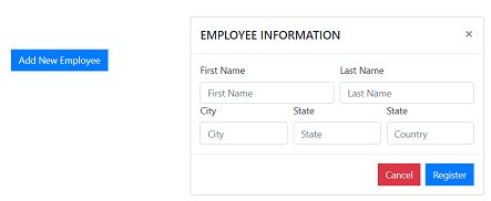 Modal Concept In Bootstrap 4